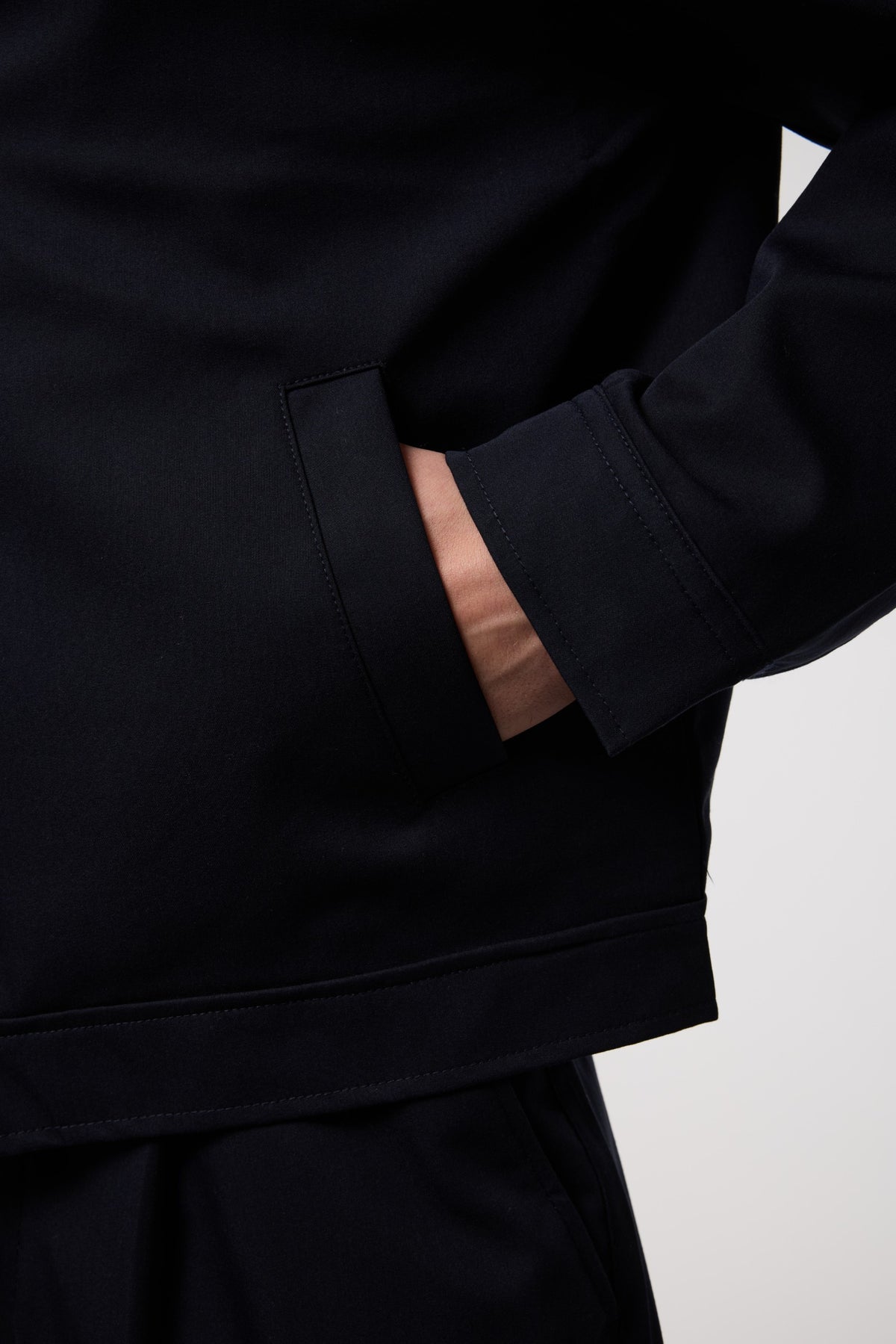 Poliviskon Kumaş Boxy Ceket