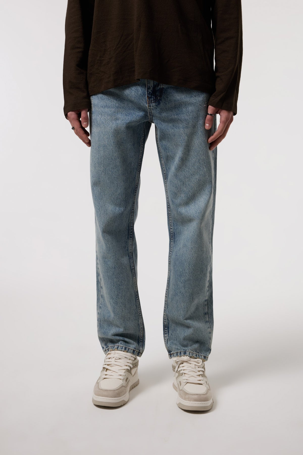 Straıght Fıt Nakışlı Jean
