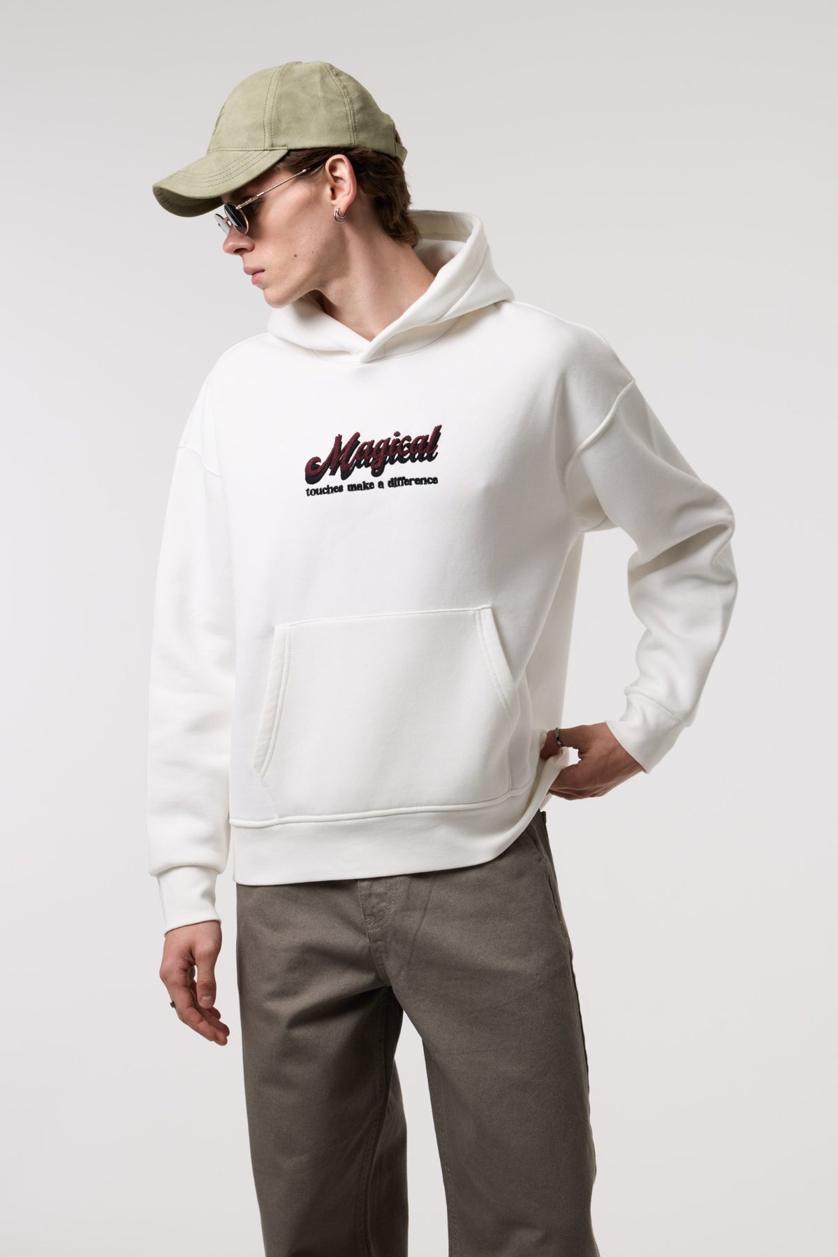 Sırtı İllüstrasyon Baskılı Sweatshırt