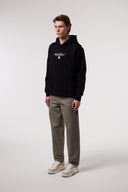 Oversize Old Money Baskılı Sweatshırt
