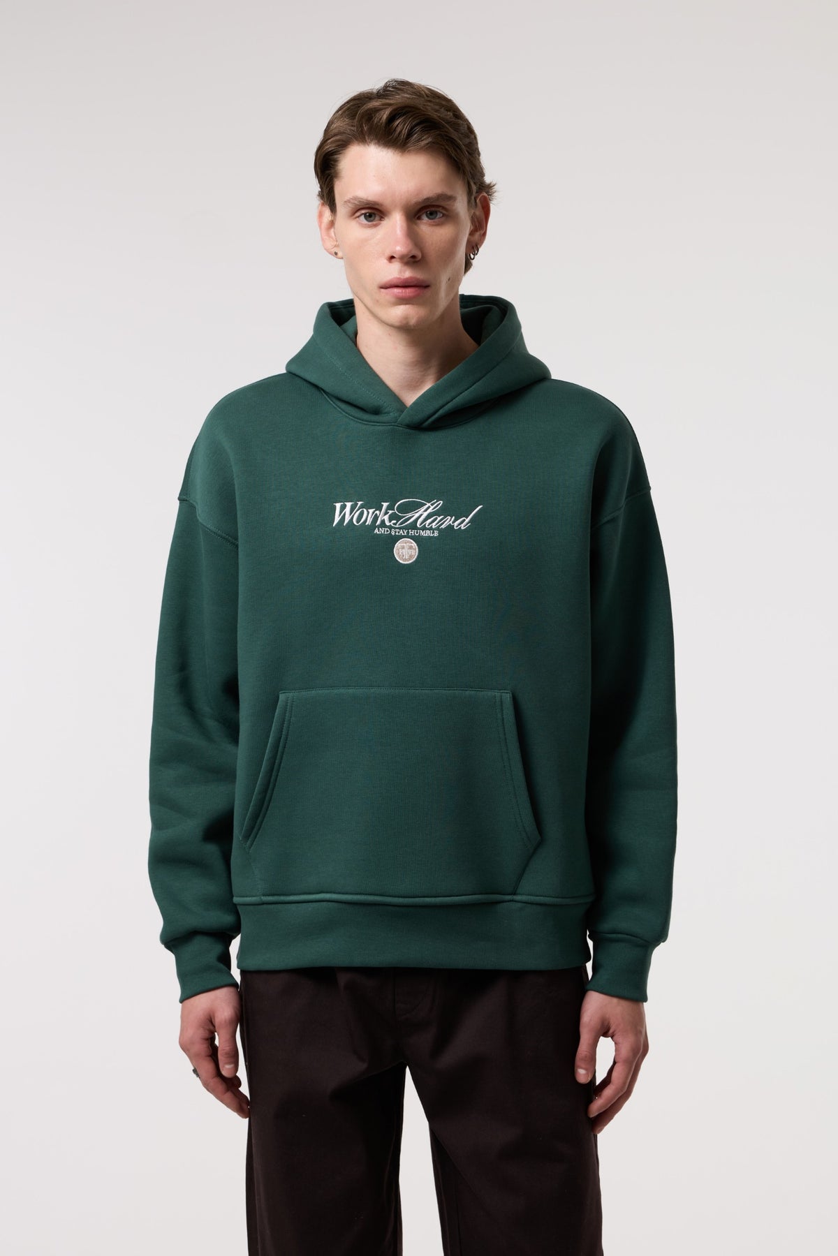 Oversize Old Money Baskılı Sweatshırt