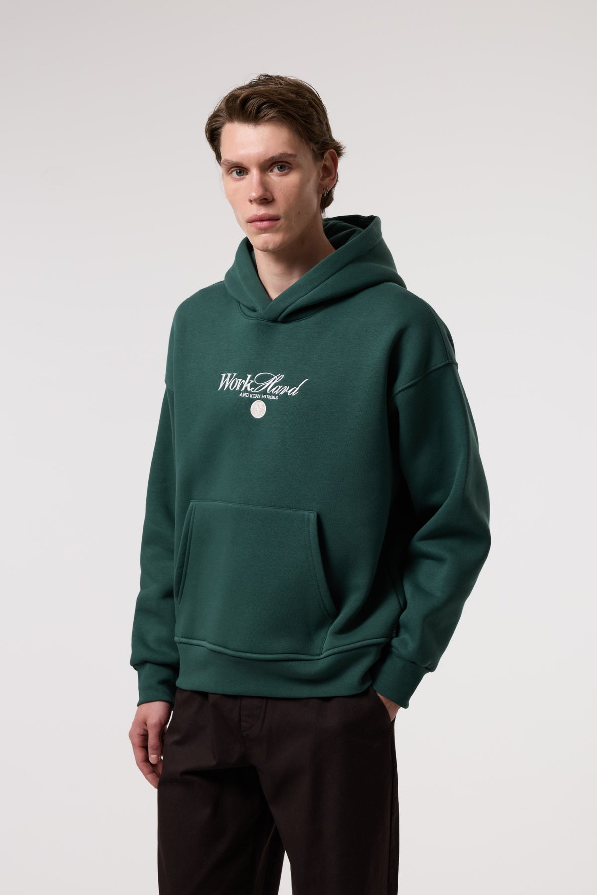 Oversize Old Money Baskılı Sweatshırt