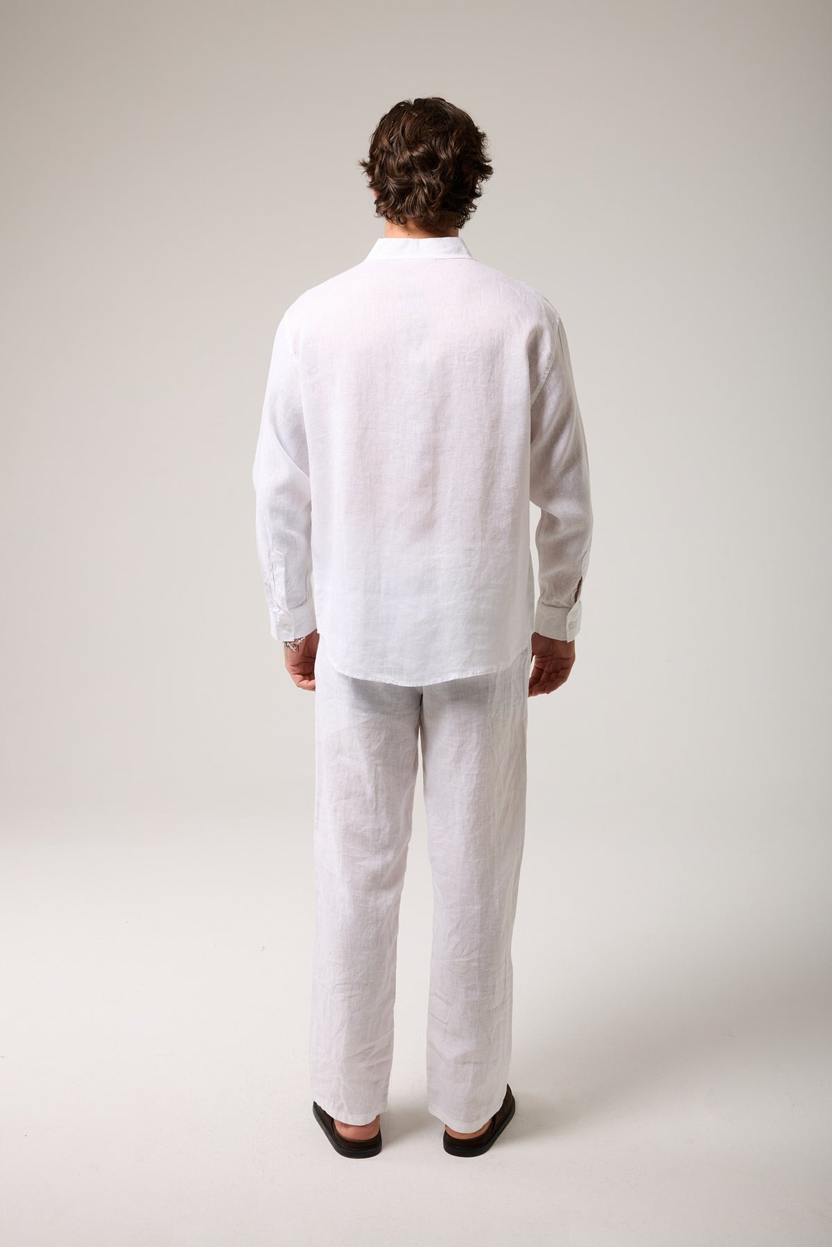 Comfort Fıt Keten Pantolon