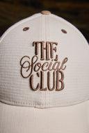 THE SOCIAL CLUB NAKIŞLI RIPSTOP ŞAPKA - KREM