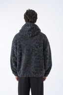 Kapüşonlu Oversize Teddy Mont