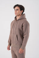 Fermuarlı Kapüşonlu Sweatshirt