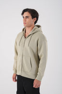 Fermuarlı Kapüşonlu Sweatshirt