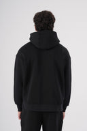 Basic Kanguru Cep Kapüşonlu Sweatshirt
