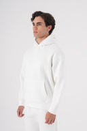 Basic Kanguru Cep Kapüşonlu Sweatshirt