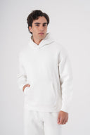 Basic Kanguru Cep Kapüşonlu Sweatshirt