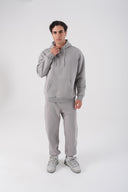 Basic Kanguru Cep Kapüşonlu Sweatshirt