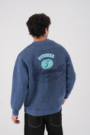 Patch Detaylı Oversize Sweatshirt
