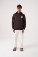 At Baskılı Kapüşonlu Sweatshirt