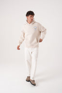 At Baskılı Kapüşonlu Sweatshirt