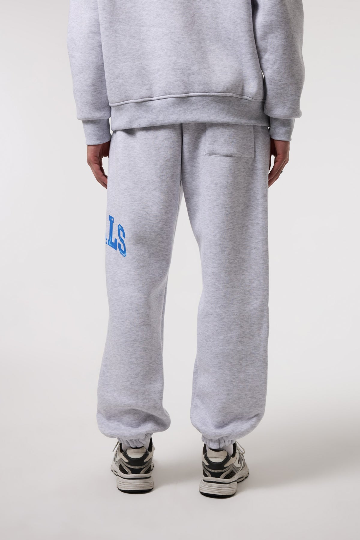 Baskılı Relax Fıt Pamuklu Jogger Eşofman Altı