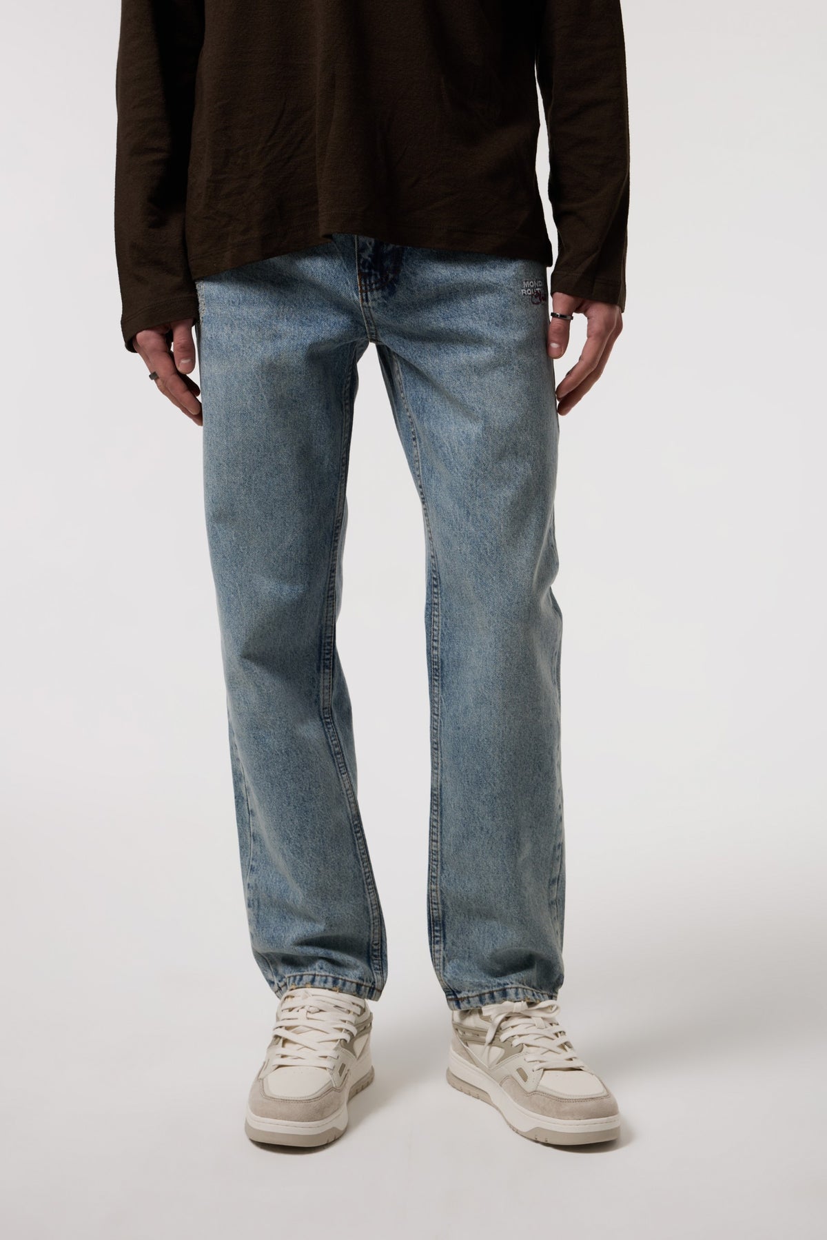 Straıght Fıt Nakışlı Jean