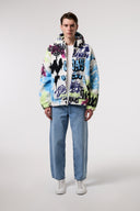 OVERSIZE SHERPA KUMAŞ KAPUŞONLU CEKET