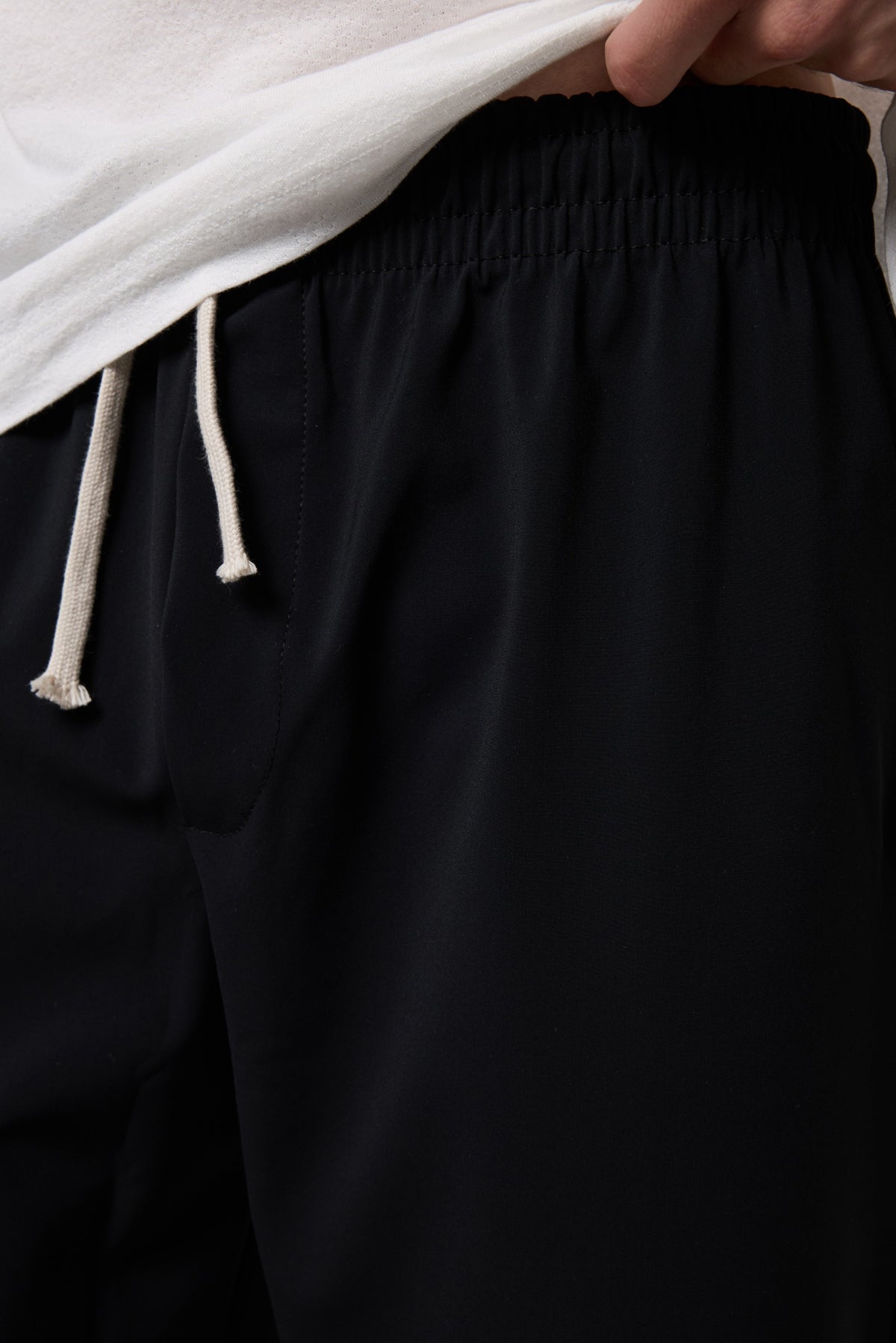 Beli Bağcıklı Relaxed Fıt Pantolon