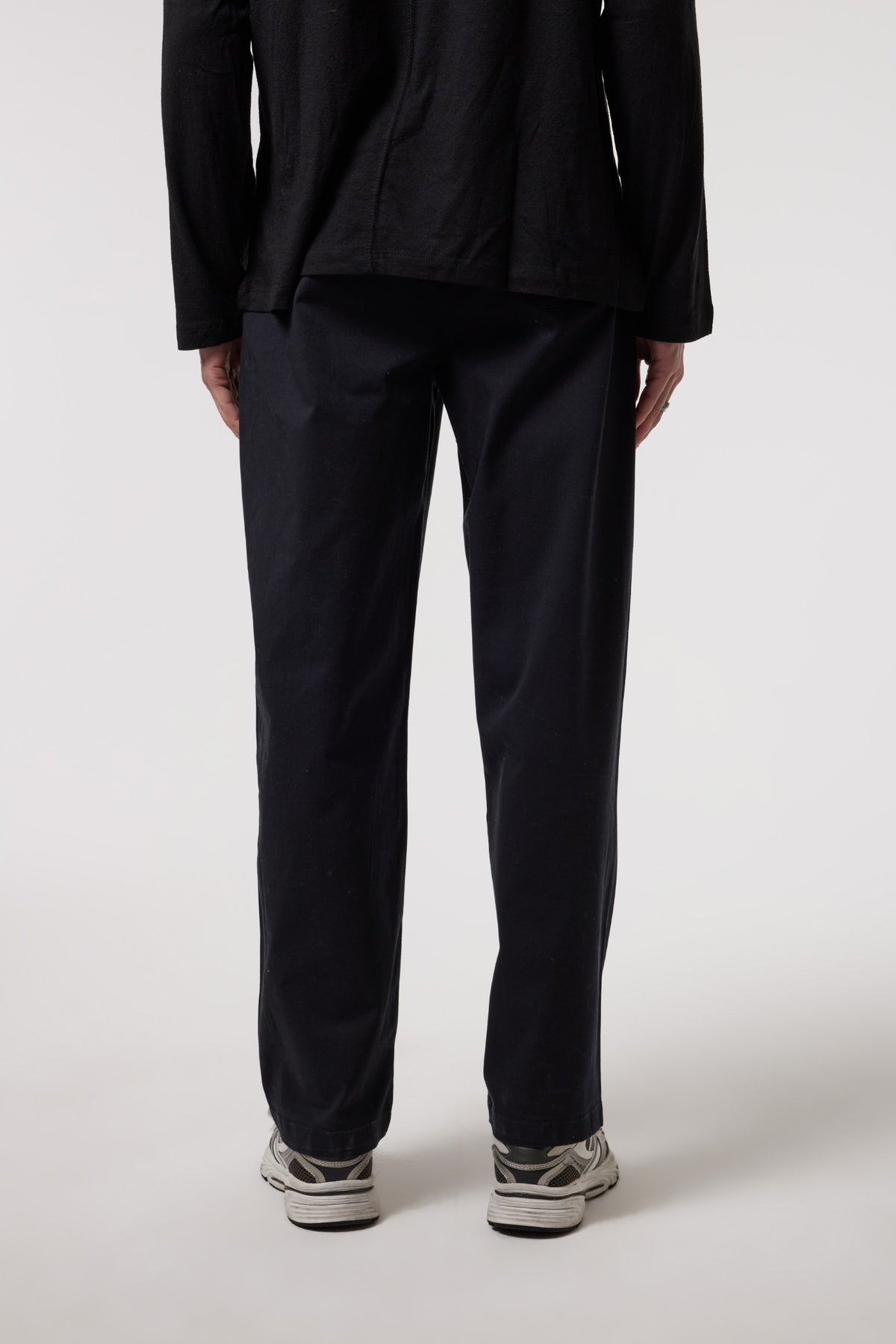 Beli Bağlamalı Gabardin Baggy Pantolon