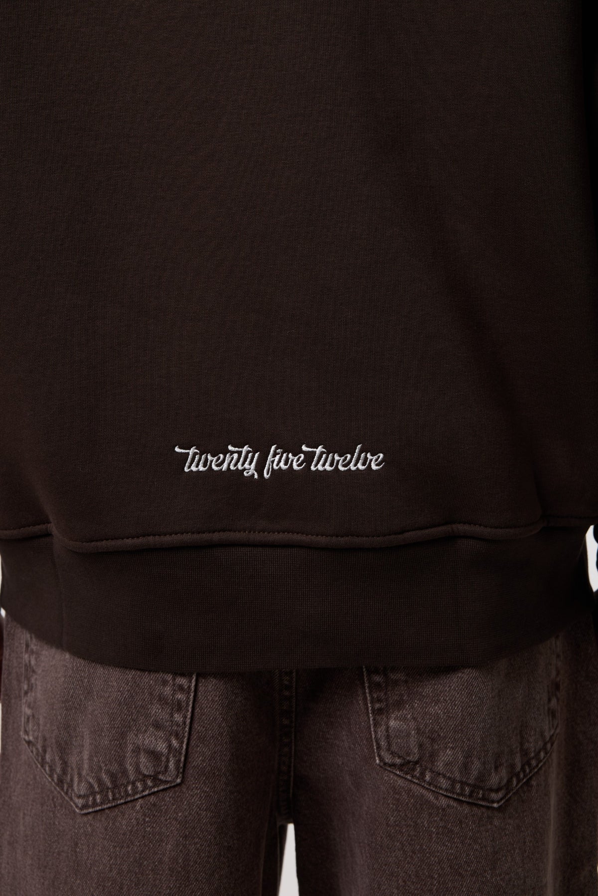 Nakış Detaylı Fermuarlı Oversize Hoodıe