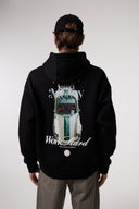 Oversize Old Money Baskılı Sweatshırt