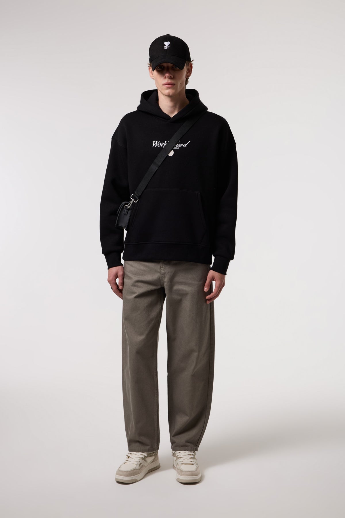 Oversize Old Money Baskılı Sweatshırt