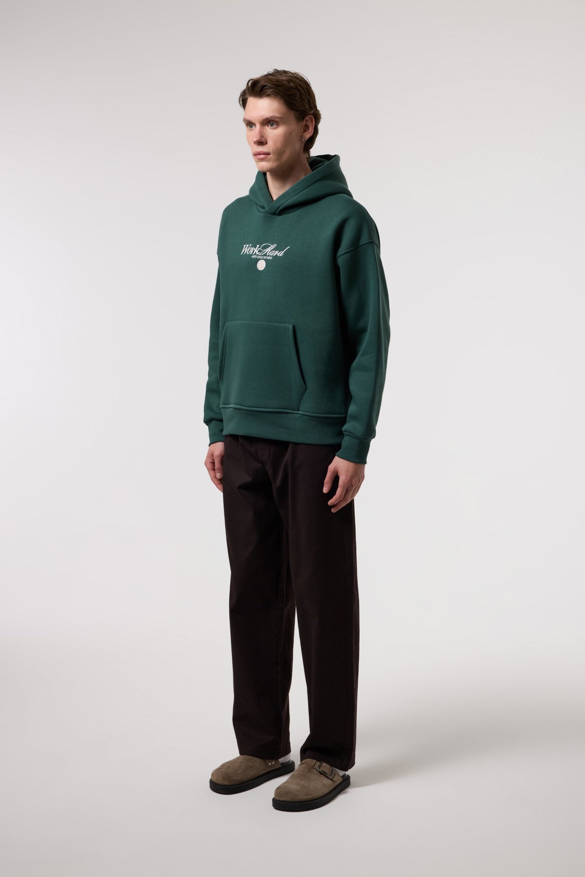 Oversize Old Money Baskılı Sweatshırt
