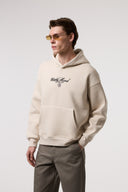 Oversize Old Money Baskılı Sweatshırt