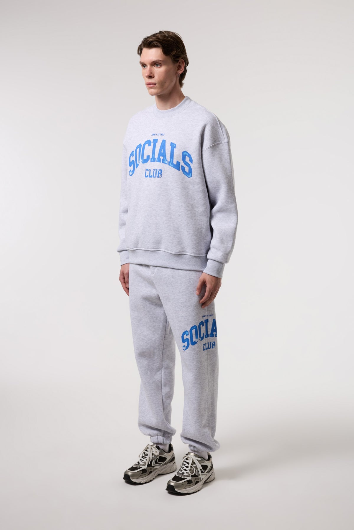 Baskılı Relax Fıt Pamuklu Sweatshırt
