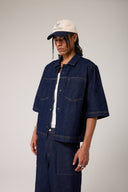 Dikiş Detay Denim Takım