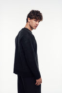 2Ft Nakışlı Triko Kazak