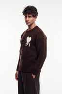 2Ft Nakışlı Triko Kazak