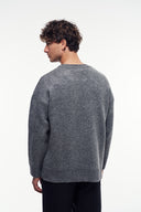 2Ft Nakışlı Triko Kazak