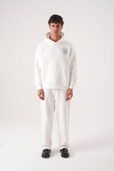 At Baskılı Kapüşonlu Sweatshirt