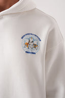 At Baskılı Kapüşonlu Sweatshirt