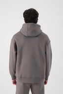 Basic Kanguru Cep Kapüşonlu Sweatshirt