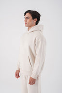 Basic Kanguru Cep Kapüşonlu Sweatshirt