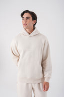 Basic Kanguru Cep Kapüşonlu Sweatshirt