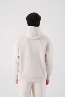 Basic Kanguru Cep Kapüşonlu Sweatshirt