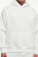 Basic Kanguru Cep Kapüşonlu Sweatshirt