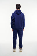 Basic Kanguru Cep Kapüşonlu Sweatshirt