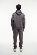 Basic Kanguru Cep Kapüşonlu Sweatshirt