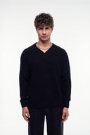 Basic V Yaka Triko Kazak