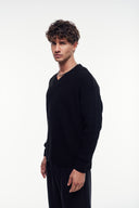 Basic V Yaka Triko Kazak