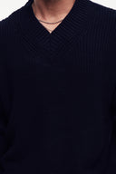 Basic V Yaka Triko Kazak