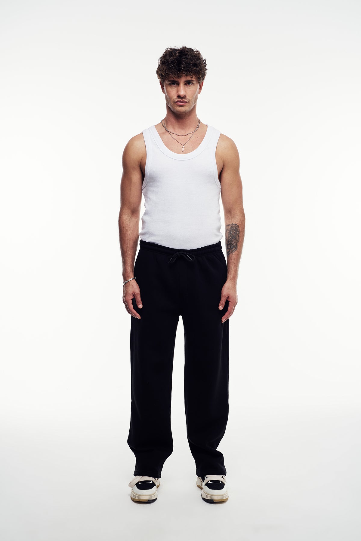 Beli Bağcıklı Relaxed Fit Eşofman Altı