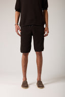 Beli Lastikli Dokulu Triko Şort