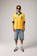 Brazıl Polo Yaka Forma T-Shırt