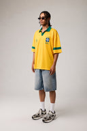 Brazıl Polo Yaka Forma T-Shırt