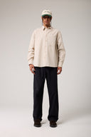 Cep Nakışlı Poplin Gömlek